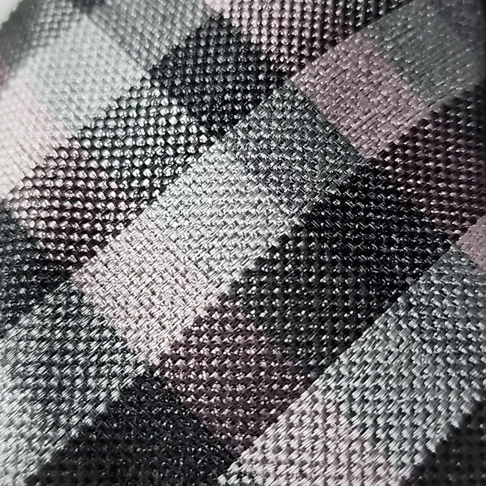 Nwt Michael Kors Classic Black and‎ Light Pink Checkered Tie